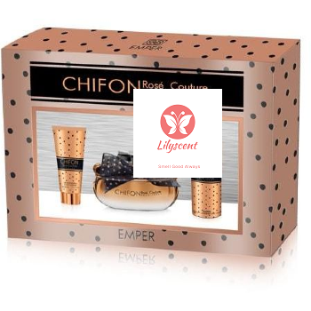 Emper Chifon Rose Perfume Gift Set For Her - Image 2