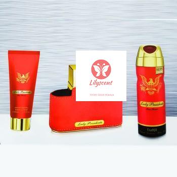 Lady Presidente 3-in-1 Perfume Gift Set