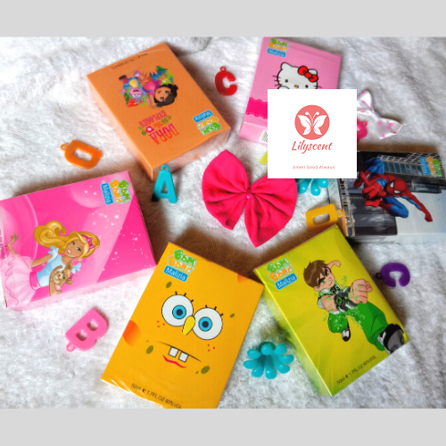 Bom Bont Malizia Cartoon Character Perfumes - 6pcs