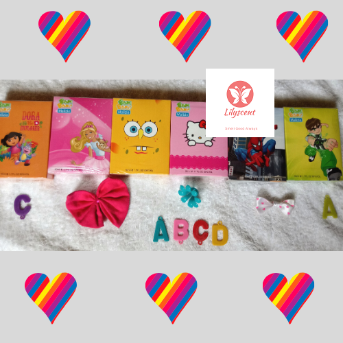 Bom Bont Malizia Cartoon Character Perfumes - 6pcs - Image 3