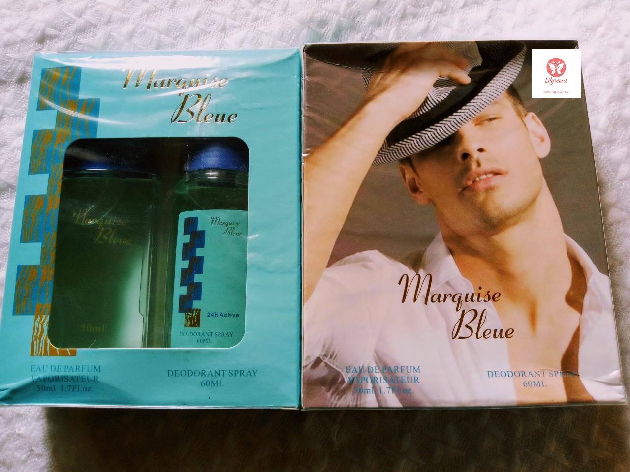 Marquise Bleue 2pcs Perfume Gift Set for Him - Image 3