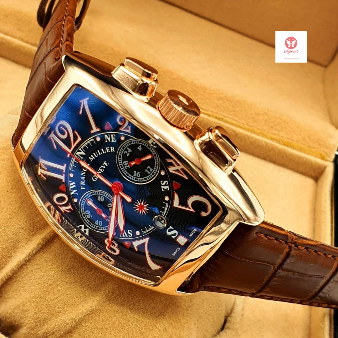 Franck Muller Long Island Collection Wristwatch - Brown