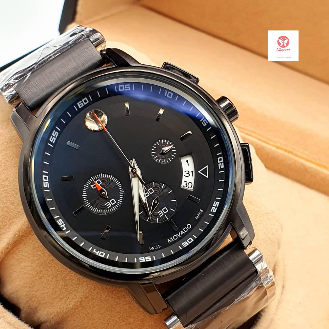Movado Museum Chronograph Stainless Steel Watch