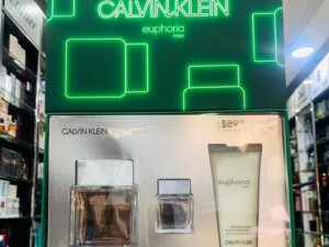 Calvin Klein Euphoria Men EDT Perfume 3-in-1 Gift Set