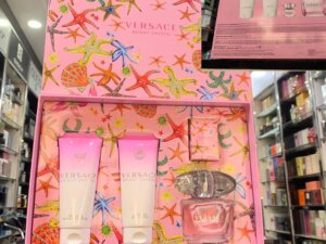 Versace Bright Crystal 4 Piece EDT Perfume Gift Set