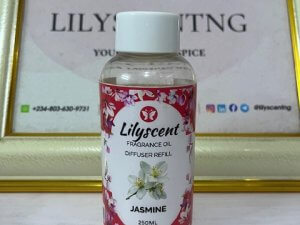 Lilyscent 250ml Jasmine Diffuser Oil Refill