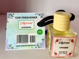 Lilyscent 10ml Lavender Car Diffuser Oil