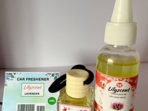 Lilyscent 50ml Refill + 10ml Lavender Diffuser Oil Set