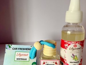 Lilyscent 50ml Refill + 10ml Mintrigue Diffuser Oil Set