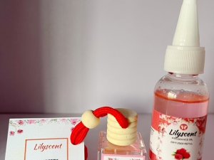 Lilyscent 50ml Refill + 10ml Raspberry Diffuser Oil