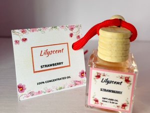 Lilyscent 10ml Strawberry Car Diffuser Oil
