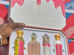 Genie Kaly Vanilla Candy Rose Sugar Perfume Gift Set