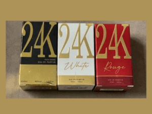 3Pcs of 24K Mini Perfumes
